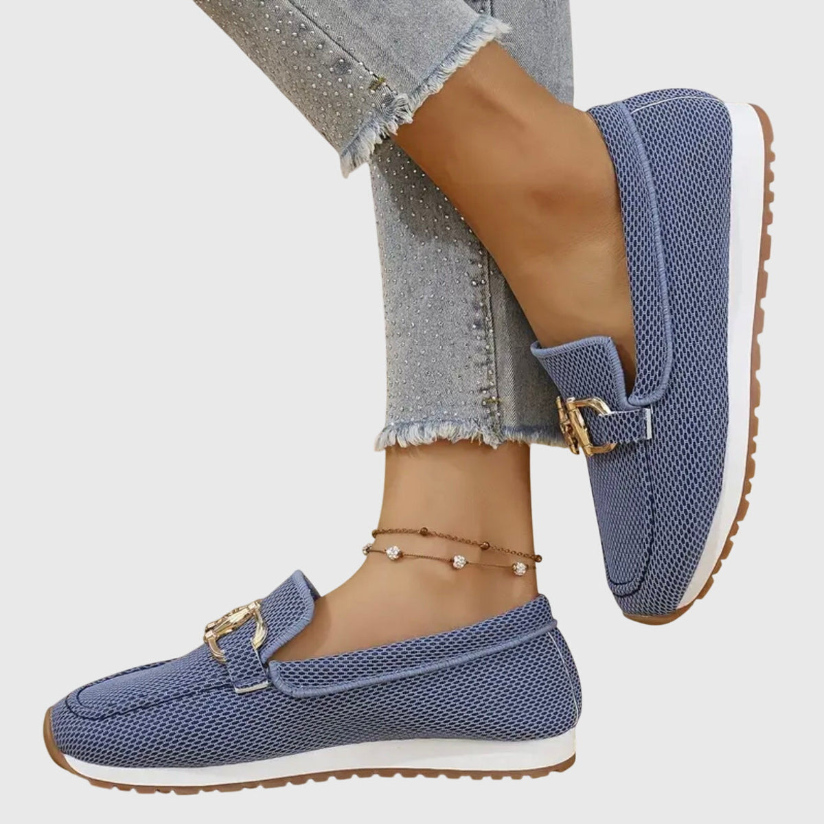 Calla | Women's Orthopedic Loafers | Cushioned, Non-Slip | Horsebit Detail