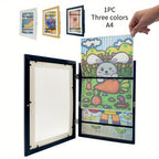 Sorrel | Children's Art Frame | A4 Front Opening, Flip Frame | Wood