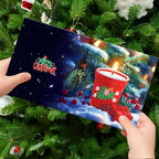 Diamond Painting Christmas Cards 12 Piece Snowman Reindeer Craft Kit