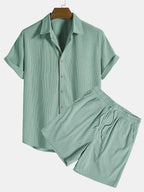 Opal | Women's Short-Sleeve Matching Set | Lightweight, Breathable