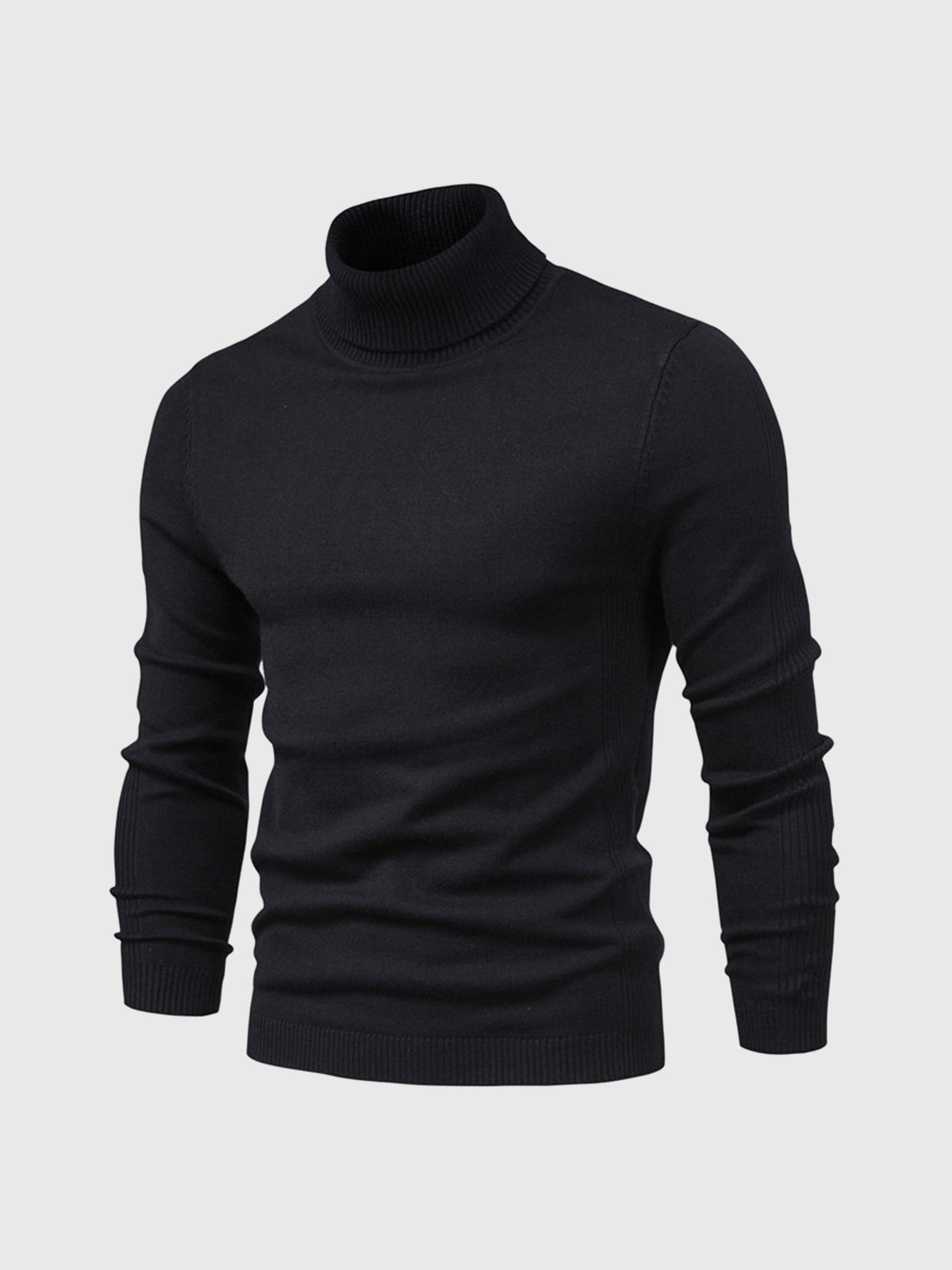 Edith | Men's Turtleneck Sweater | Autumn, Slim Fit | Cotton, Versatile
