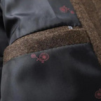 Rhea | Men's Wool Coat | Stand Collar, Quilted Lining | Autumn Winter