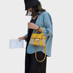 Aria | Women's Structured Top Handle Handbag | Compact, 20x20x14cm