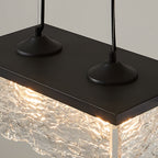 Dione | Chandelier | Dining Room, 3-Step Dimmable, Glass, Black | E27