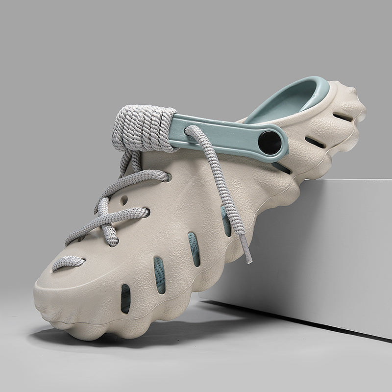 Orthopedic Clogs Women | Laced Clogs Lightweight Cushioned Comfort