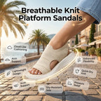Orthopedic Sandals Women | Breathable Platform | Lightweight Open Toe