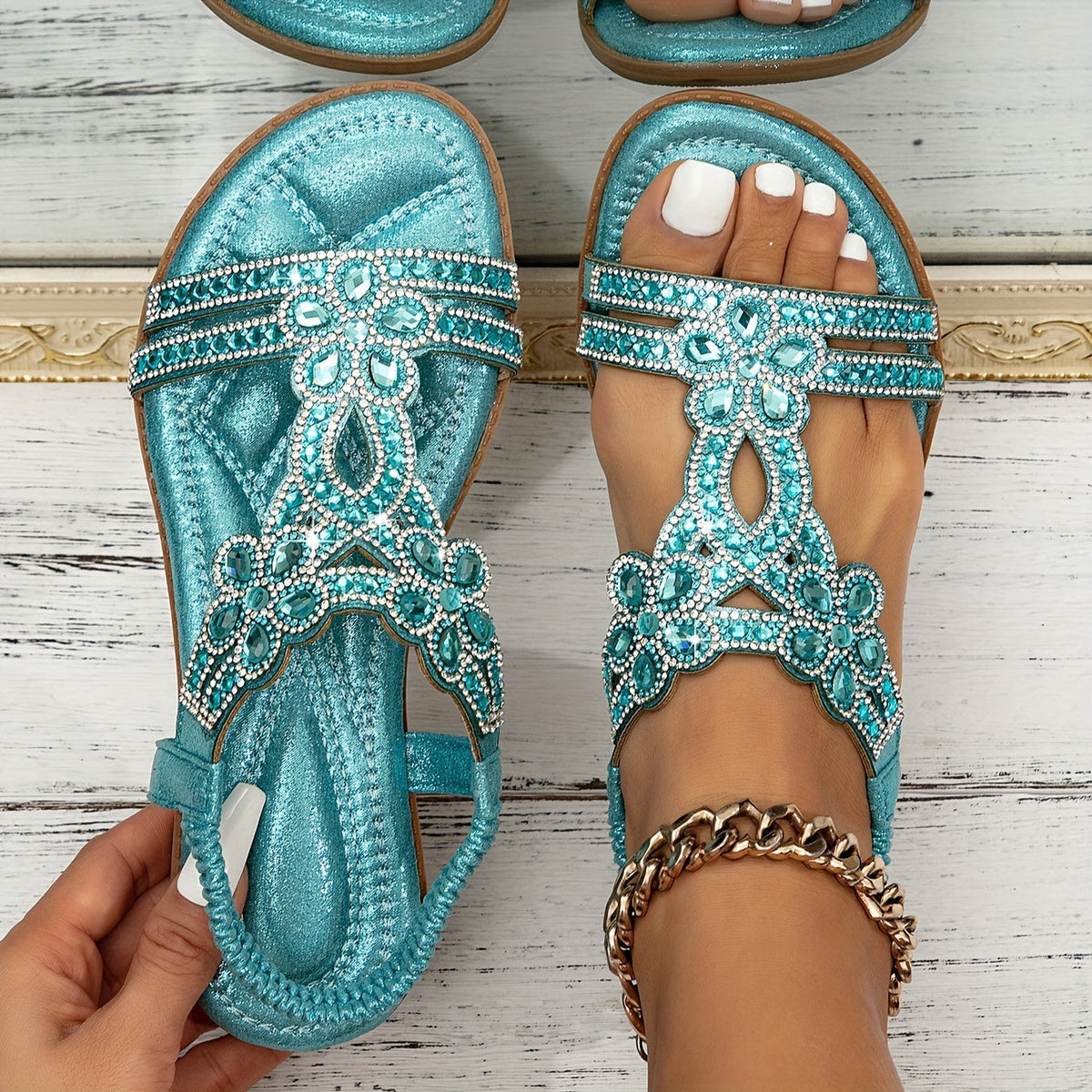 Orthopedic Sandals Women Boho Arch Support Anti Slip Stability Sole