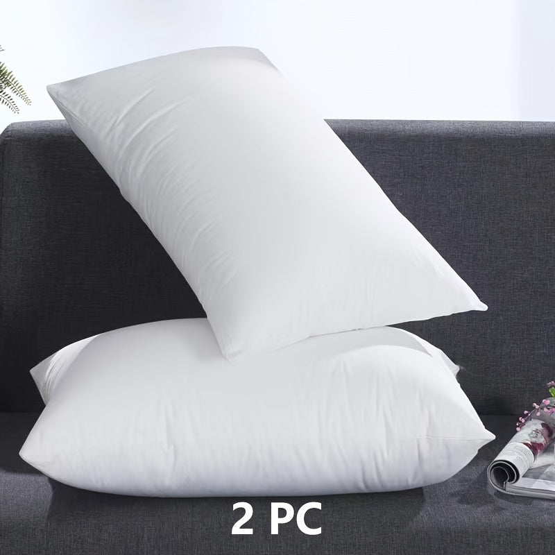 Rhea | Bed Pillows Set of 2 | Soft Breathable, 100% Cotton Cover | All Seasons