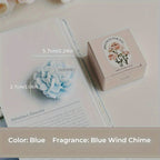 Leah | Scented Candle | Carnation Fragrance, Decorative Gift | Paraffin