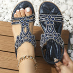 Orthopedic Sandals Women Boho Arch Support Anti Slip Stability Sole