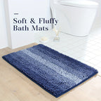 Valentina | Bath Mat | Chenille, Non-Slip, Quick-Dry | Bathroom & Entrance