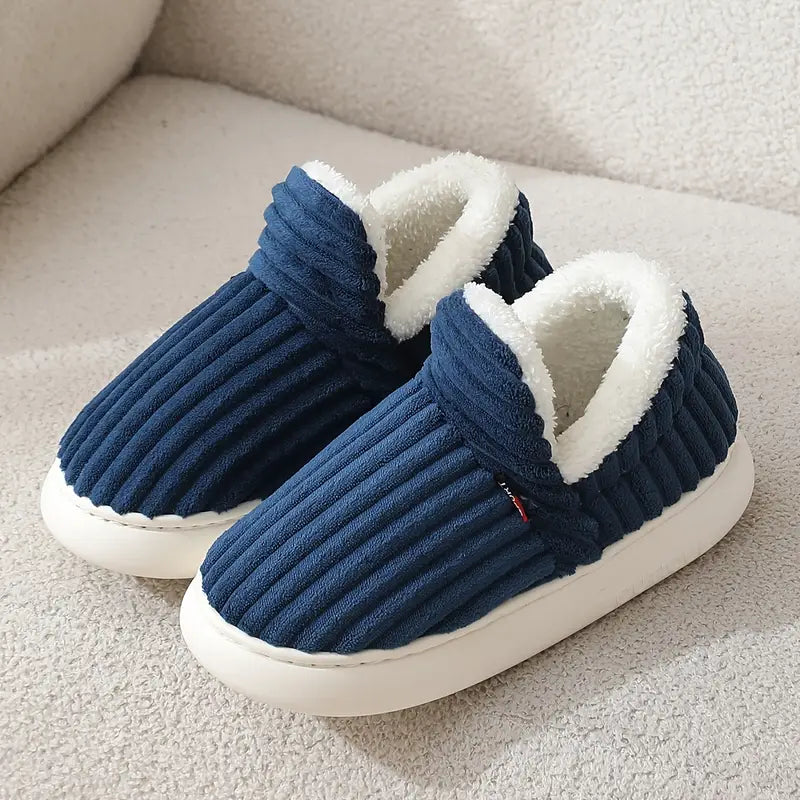 Orthopedic Slippers Women | Sherpa Fleece Lined Winter | Non Slip Sole