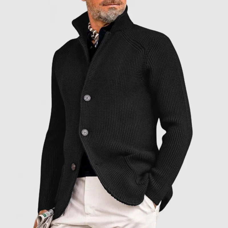Juno | Men's Knit Vest | Mixed Wool, Slim Fit | Timeless Knitwear