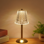 Kaia | Crystal Table Lamp | Cordless, Touch Control, Rechargeable | LED