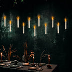 Jolie | Flameless LED Floating Candles | 12 Pack, Remote Control | Christmas Decor