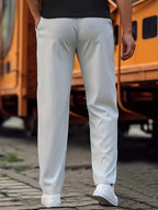 Leah | Men's Jogger Pants | Casual Everyday Trousers | Cotton Blend, Relaxed Fit