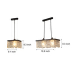 Dione | Chandelier | Dining Room, 3-Step Dimmable, Glass, Black | E27