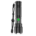 Power Bank LED Flashlight 10000 Lumen Rechargeable Tactical Zoom