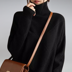 Ottavia | Women's Turtleneck Sweater | Cashmere, Soft & Warm | Multi-Color