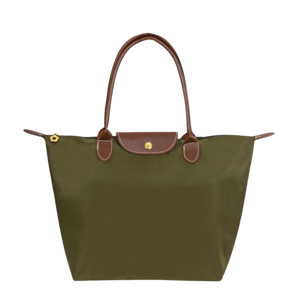 Vianne | Women's Leather Tote Bag | Large Shoulder Bag, Zipper Closure