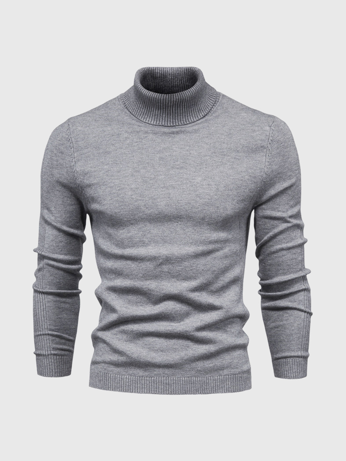Edith | Men's Turtleneck Sweater | Autumn, Slim Fit | Cotton, Versatile