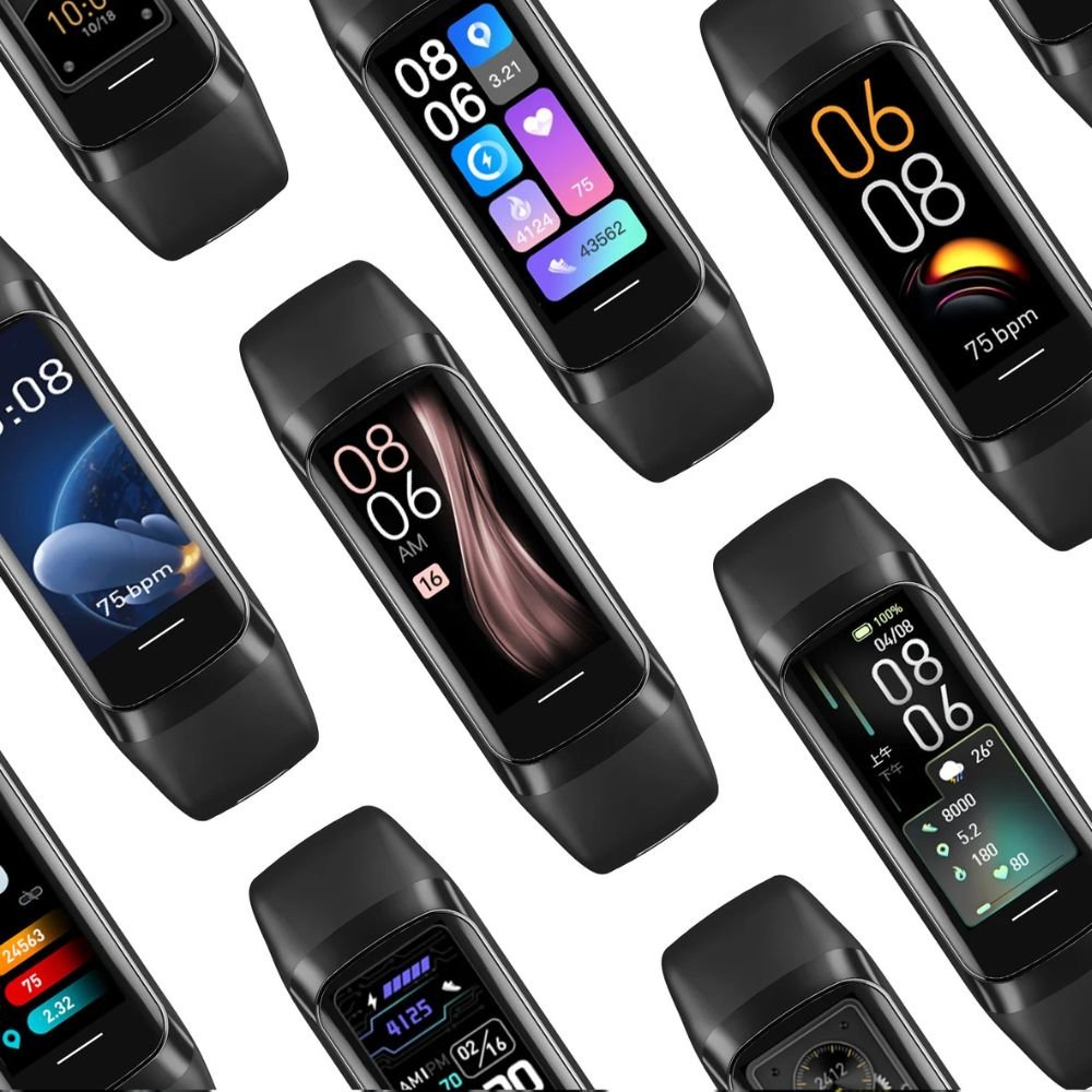 Smartwatch Unisex Waterproof Fitness Tracker Heart Rate Monitor