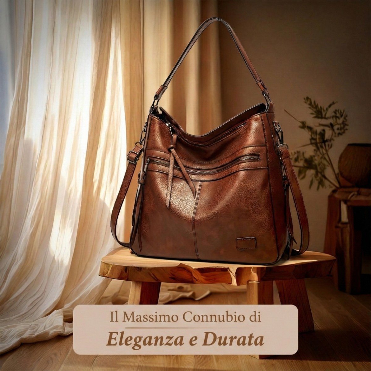 Women Shoulder Bag Structured Flap