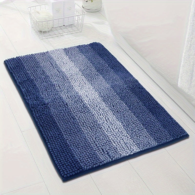 Valentina | Bath Mat | Chenille, Non-Slip, Quick-Dry | Bathroom & Entrance