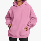 Women Cotton Lightweight Hoodie Sunset Graphic