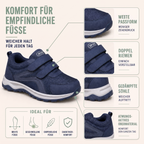 Orthopedic Shoes Men Wide Fit Breathable Velcro Walking Shoes