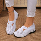 Greta | Women's Orthopaedic Slip-On Shoes | Knitted, Cushioned Sole, All-Day Comfort
