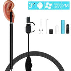 Odette | Ear Cleaning Endoscope | 3-in-1, HD Camera, Smartphone Compatible