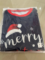 Christmas Pajamas Family Matching 2 Piece Set Xmas Letter Print