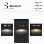 Delphine | Flush Mount Ceiling Light | Nordic Solid Wood, Round LED | 30CM