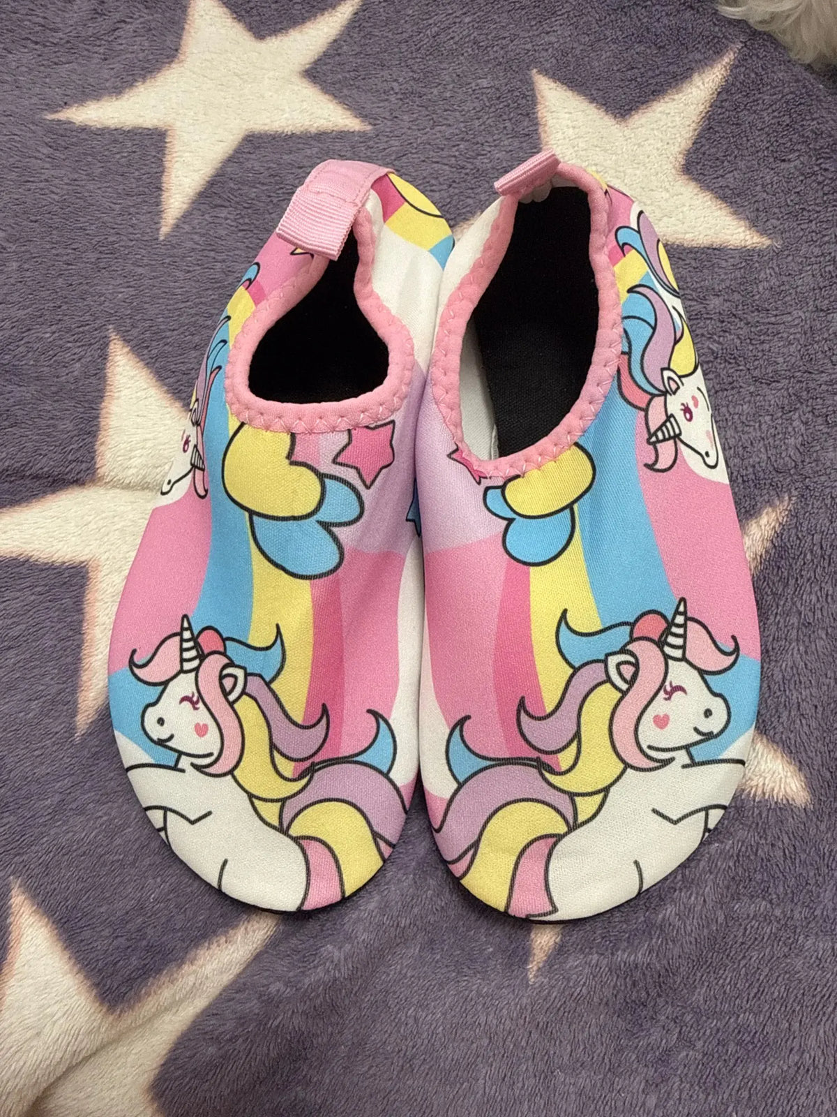 Kids Water Shoes Girls Anti Slip Quick Dry Lightweight Printed