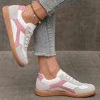 Wren | Women's Color Block Sneakers | Lace-Up, Casual | Standard Fit