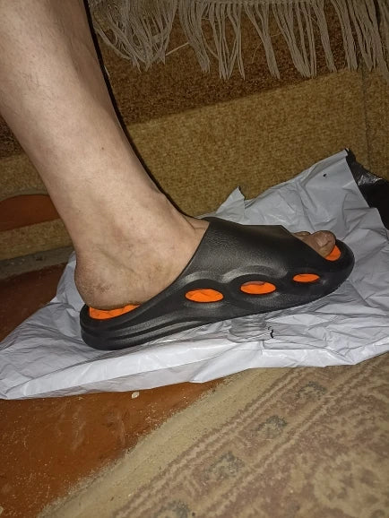 Men Orthopedic Sandals | Thick Sole Non-Slip Summer Massage Slippers