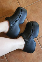 Women Wedge Sandals Chunky Platform High Heel Open Toe Gladiator