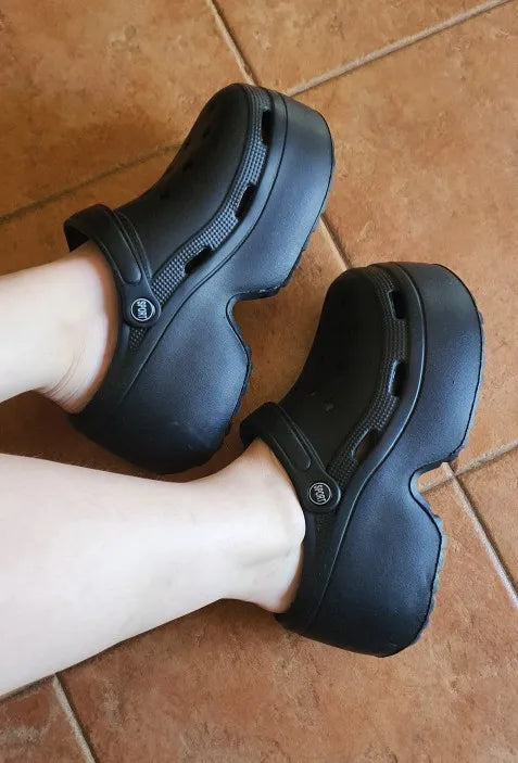 Women Wedge Sandals Chunky Platform High Heel Open Toe Gladiator