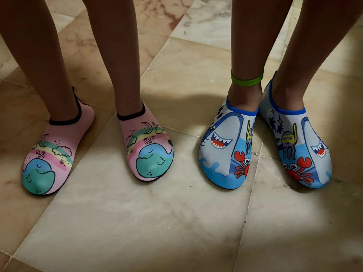 Kids Water Shoes Girls Anti Slip Quick Dry Lightweight Printed