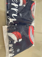Christmas Pajamas Family Matching 2 Piece Set Xmas Letter Print