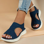 Anneke | Arch Support Sandals | Mesh Upper, Contoured Footbed | Women's