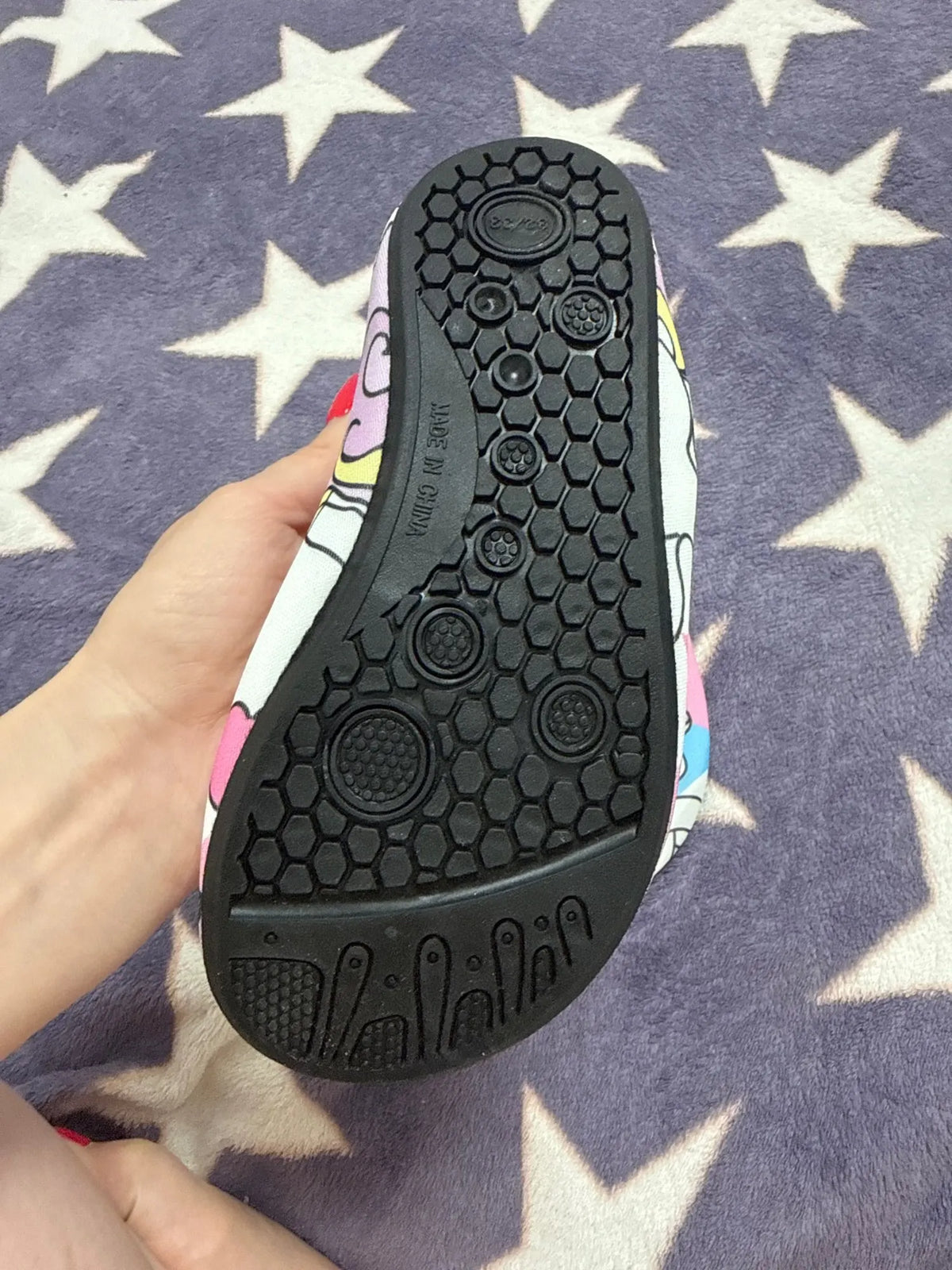 Kids Water Shoes Girls Anti Slip Quick Dry Lightweight Printed