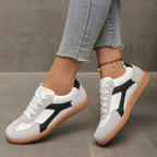Wren | Women's Color Block Sneakers | Lace-Up, Casual | Standard Fit