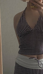 Bikini Set High Waist Women Deep V Push Up Two Piece Swimsuit