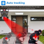 WiFi Security Camera | 10K 20MP, 20x Optical Zoom, 5 Lenses | Della