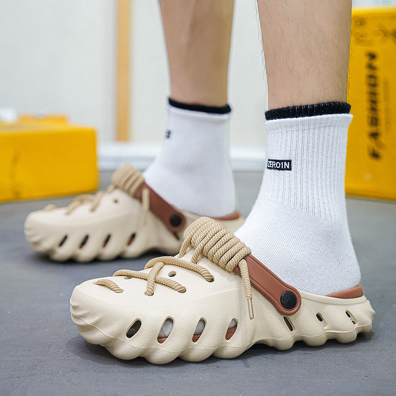 Orthopedic Clogs Women | Laced Clogs Lightweight Cushioned Comfort