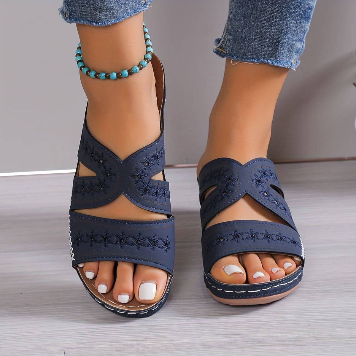 Tamsin | Women's Orthopedic Sandals | Slip-Resistant, Cushioned | Buckle