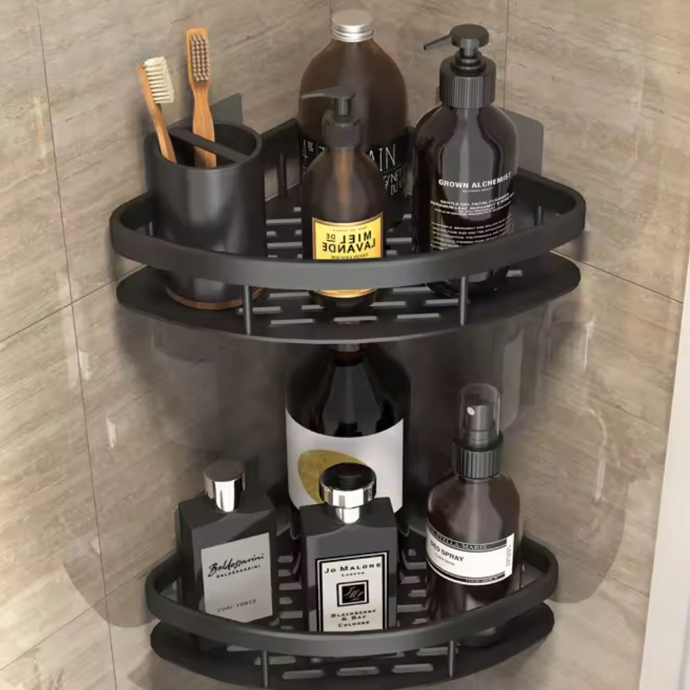 Una | Shower Caddy Organizer | Wall-Mounted, Rustproof | 1 & 2 Tier