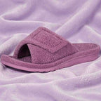 Orthopedic Slippers Women Terry Lined Lightweight Breathable Soft Sole